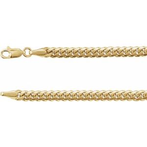 Men’s 14K Yellow Gold Curb Chain