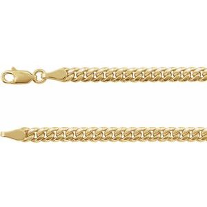 Men’s 14K Yellow Gold Curb Chain