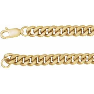 Men’s 14K Yellow Gold-Filled Curb Chain, 18 in