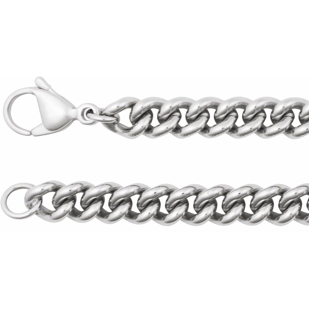 Men’s Stainless Steel Curb Chain