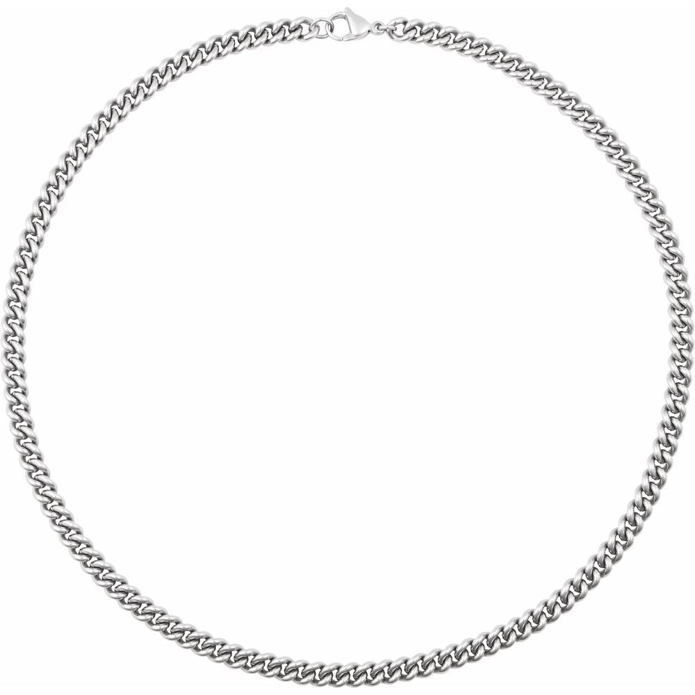Men’s Stainless Steel Curb Chain