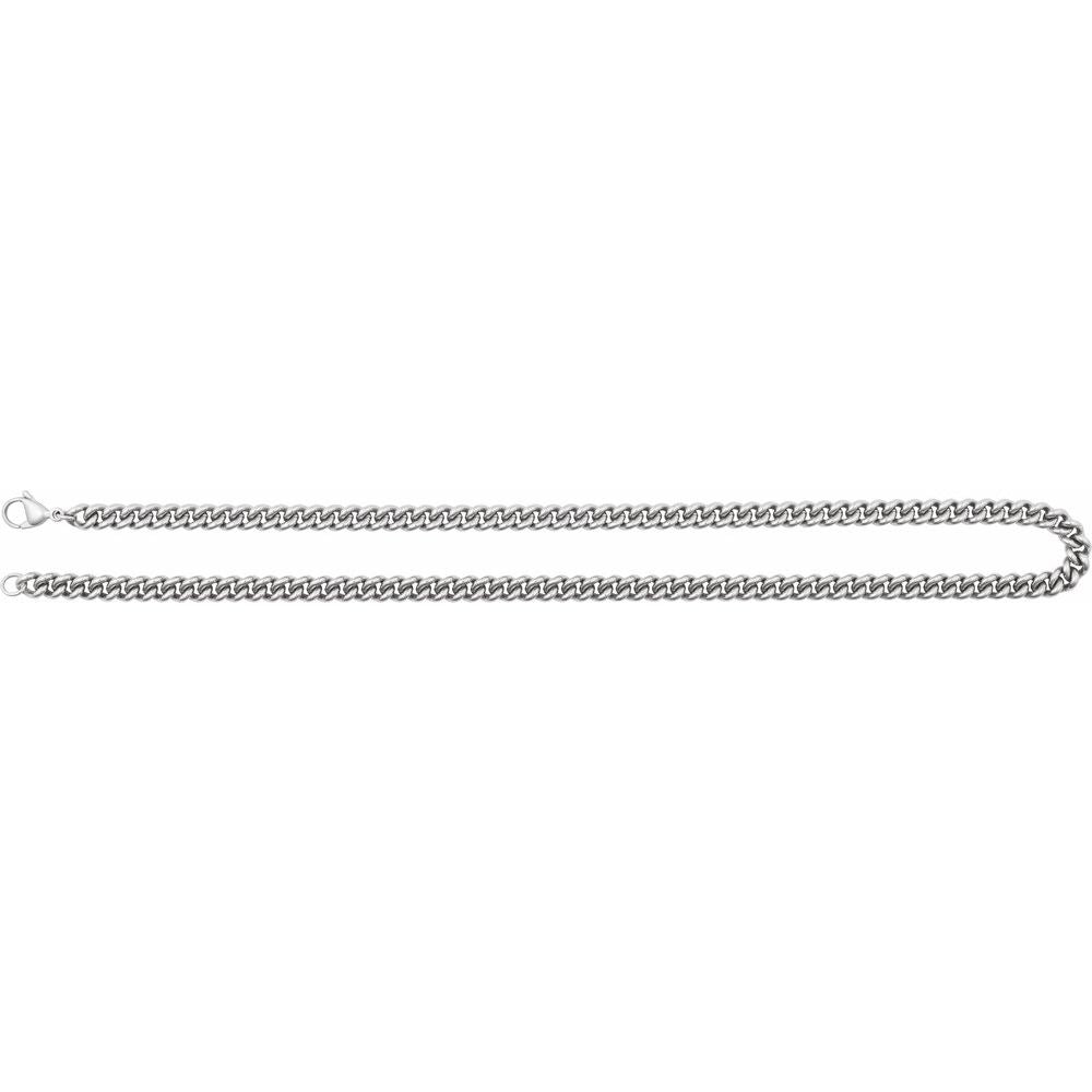 Men’s Stainless Steel Curb Chain