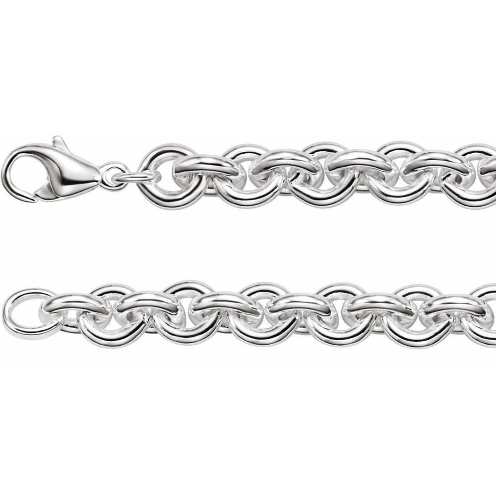 Men’s Sterling Silver Cable Chain