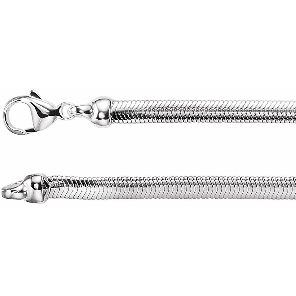 Men’s Sterling Silver Snake Chain