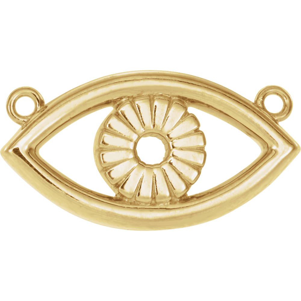 10K Gold Evil Eye Pendant (Limited Time Only)