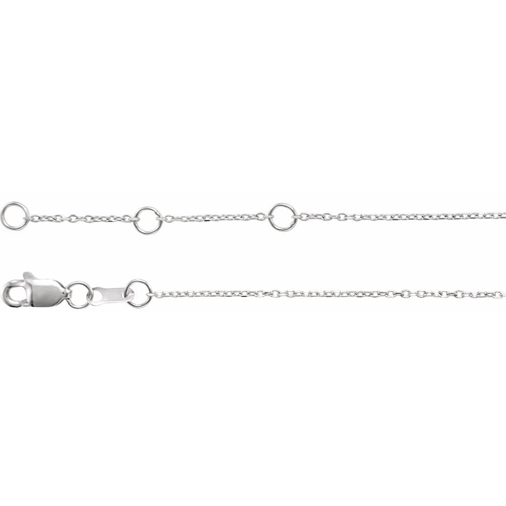 The "Mama" Script Link Bracelet – .925 Sterling Silver
