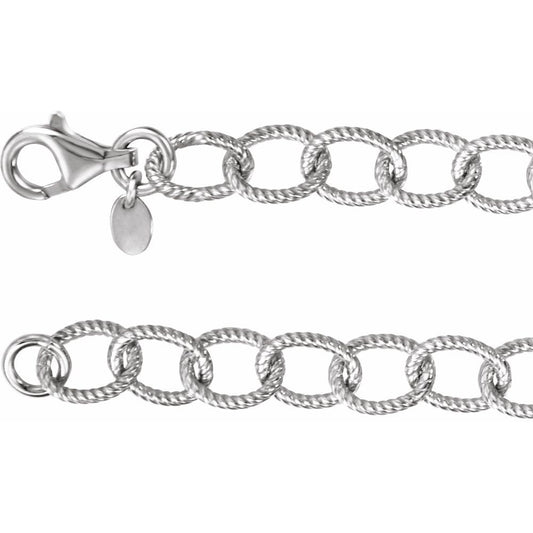 Men’s Sterling Silver Cable Chain