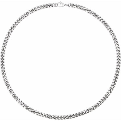 Men’s Stainless Steel Curb Chain