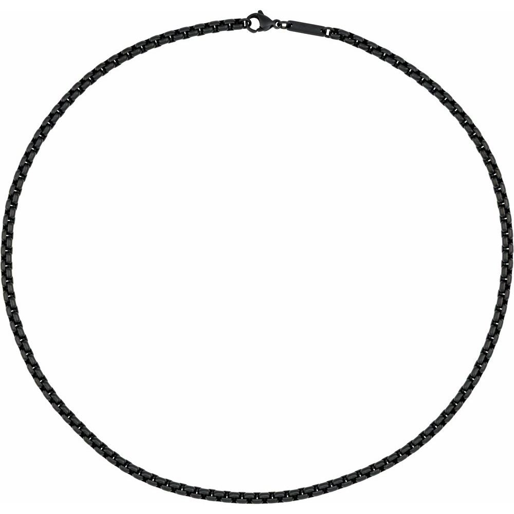 Men’s Titanium Box Chain