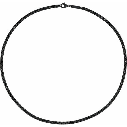 Men’s Titanium Box Chain