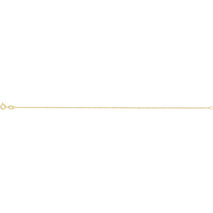 14K Yellow Gold Singapore Chain Bracelet