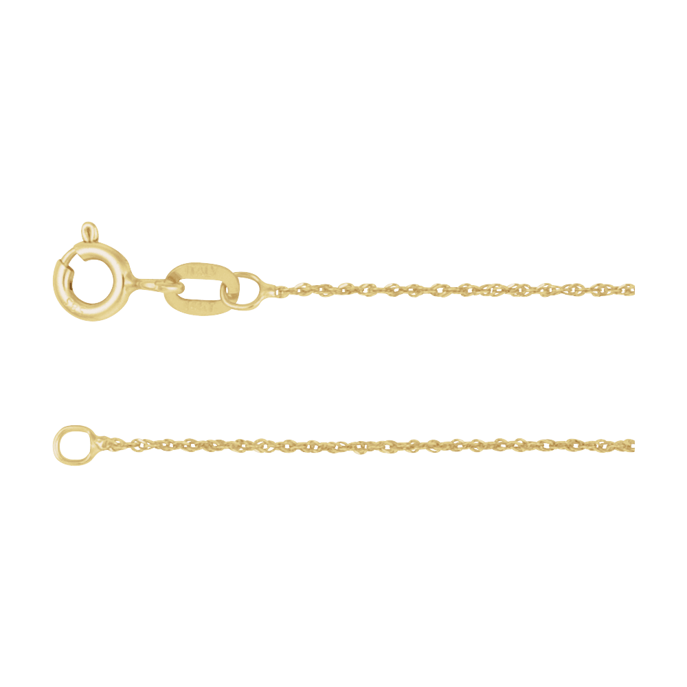 14K Yellow Gold Singapore Chain Bracelet