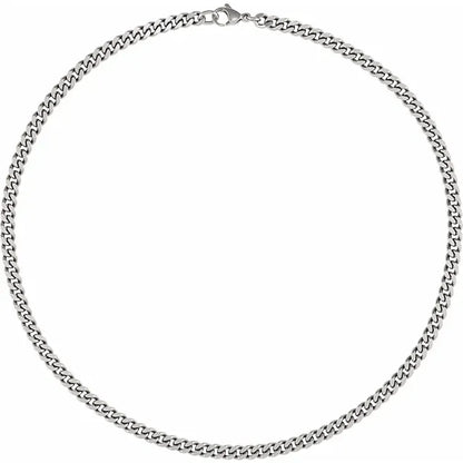 Men’s Titanium Curb Chain